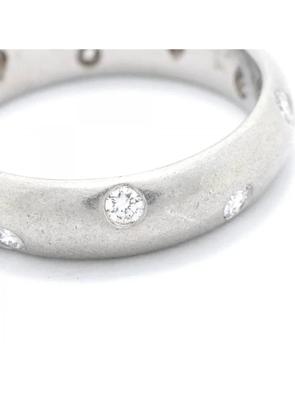 Tiffany & Co Ring Dots Platinum Diamond